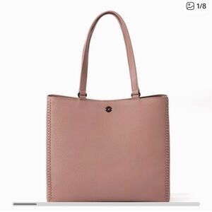 Dagne Dover Large Allyn Tote - Warm Dust Leather
